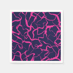 Serviette En Papier motif Abstrait