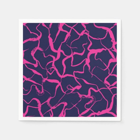Serviette En Papier motif Abstrait (Devant)