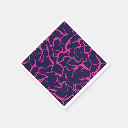 Serviette En Papier motif Abstrait (Coin)