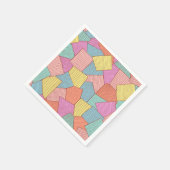 Serviette En Papier motif Abstrait (Coin)