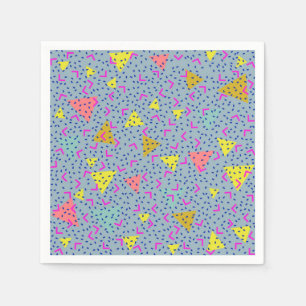 Serviette En Papier motif Abstrait