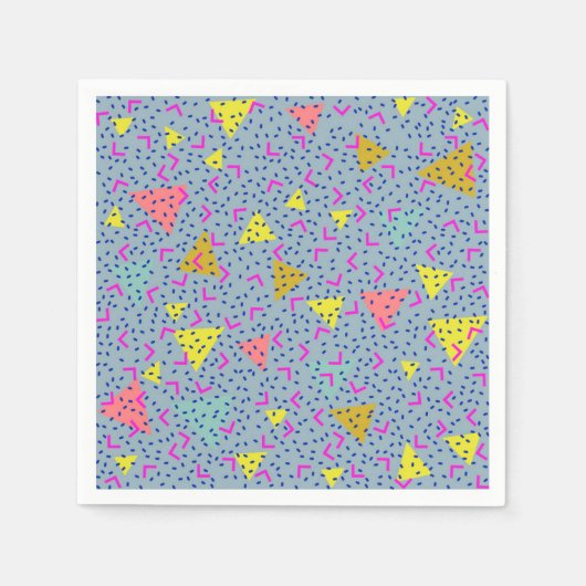 Serviette En Papier motif Abstrait (Devant)