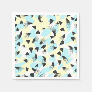 Serviette En Papier motif Abstrait