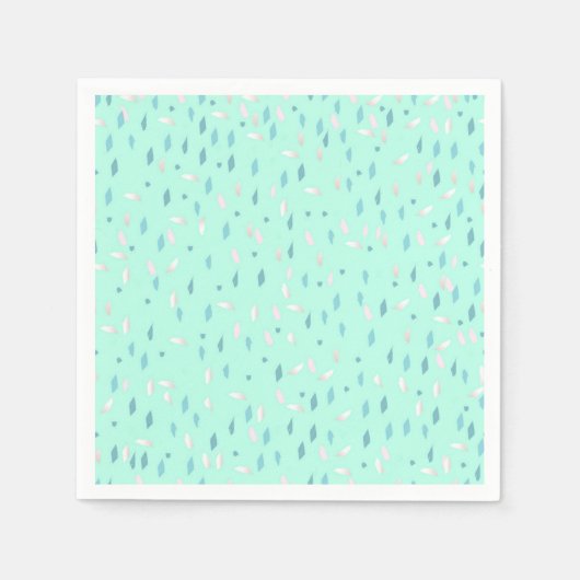 Serviette En Papier motif Abstrait (Devant)