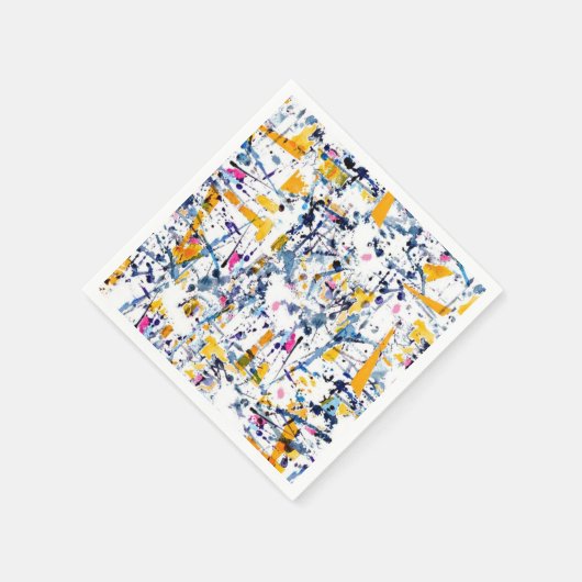 Serviette En Papier motif Abstrait (Coin)