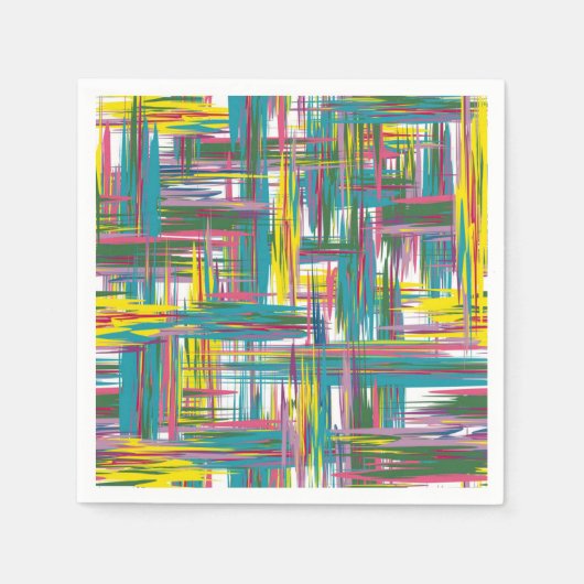Serviette En Papier motif Abstrait (Devant)