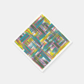 Serviette En Papier motif Abstrait (Coin)