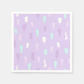 Serviette En Papier motif Abstrait (Devant)