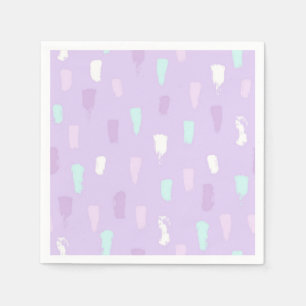 Serviette En Papier motif Abstrait