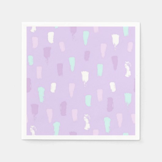 Serviette En Papier motif Abstrait (Devant)