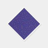 Serviette En Papier Motif Abstrait rétro (Coin)