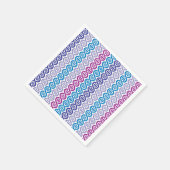 SERVIETTE EN PAPIER MOTIF ADN (Coin)