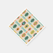 Serviette En Papier Motif amérindien Navajo (Coin)