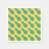 Serviette En Papier Motif ananas (Devant)