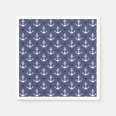 Serviette En Papier Motif Ancre mignon (Devant)