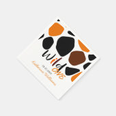 Serviette En Papier Motif animal sauvage papier d'anniversaire Napkin (Coin)