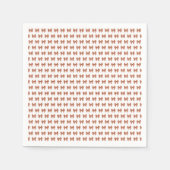 Serviette En Papier motif arc en vichy Brown (Devant)