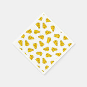 Serviette En Papier Motif au fromage mou (Coin)