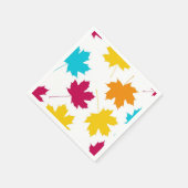 Serviette En Papier Motif automne (Coin)