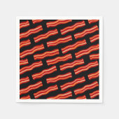 Serviette En Papier Motif Bacon savoureux (Devant)