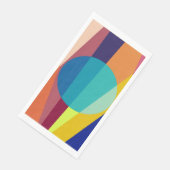 Serviette En Papier Motif Bauhaus (Coin)