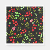Serviette En Papier Motif Berries (Devant)