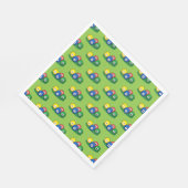 Serviette En Papier Motif Billard Pool Snooker Balls (Coin)