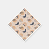 Serviette En Papier Motif bio Boho (Coin)