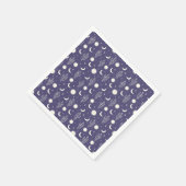 Serviette En Papier Motif blanc Cactus (Coin)