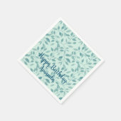 Serviette En Papier Motif botanique Ivy complexe (Coin)