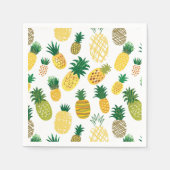 Serviette En Papier Motif branché à l'ananas (Devant)