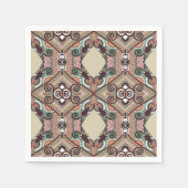 Serviette En Papier Motif Brocade (Devant)