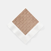 Serviette En Papier Motif Bubble Knit Stitch par Shirley Taylor (Coin)