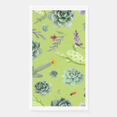 Serviette En Papier Motif Cactus 6 (Devant)