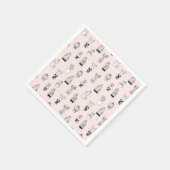 Serviette En Papier Motif Cactus à main mignonne (Coin)