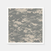 Serviette En Papier MOTIF Camouflage Camo numérique ARMY ACU (Devant)