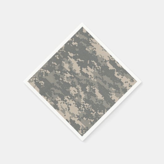 Serviette En Papier MOTIF Camouflage Camo numérique ARMY ACU (Coin)