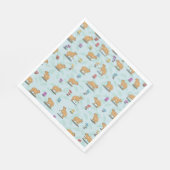 Serviette En Papier Motif Capybara (Coin)
