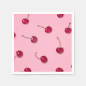 Serviette En Papier Motif cerise (Devant)