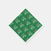 Serviette En Papier Motif Chalk Mistletoe (Coin)