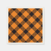 Serviette En Papier Motif chèque Halloween (Devant)