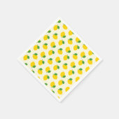 Serviette En Papier Motif citron (Coin)