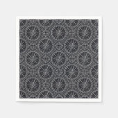 Serviette En Papier Motif Compass Rose éolien (Devant)