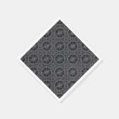 Serviette En Papier Motif Compass Rose éolien (Coin)