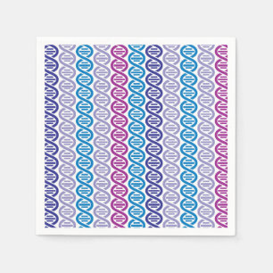 Serviette En Papier Motif d'ADN
