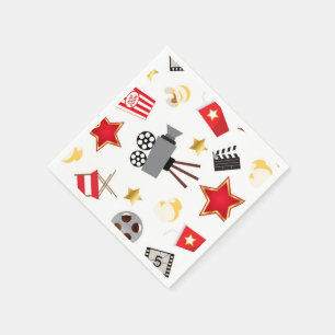 Serviette En Papier Motif d'amant de film