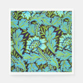Serviette En Papier Motif d'Anemone par William Morris, (Devant)