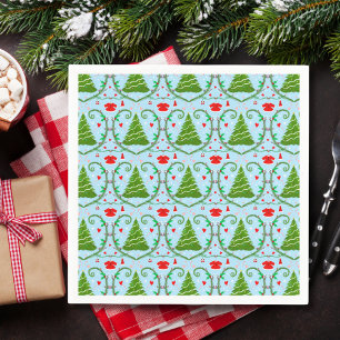 Serviette En Papier Motif de Baby shower de tenue Père Noël pour bébé 