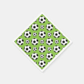 Serviette En Papier Motif de balle de football de dessin (Coin)