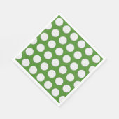 Serviette En Papier Motif de balle de golf (Coin)